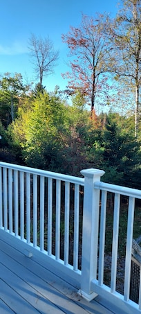 View off the 2nd floor deck. Amazing.