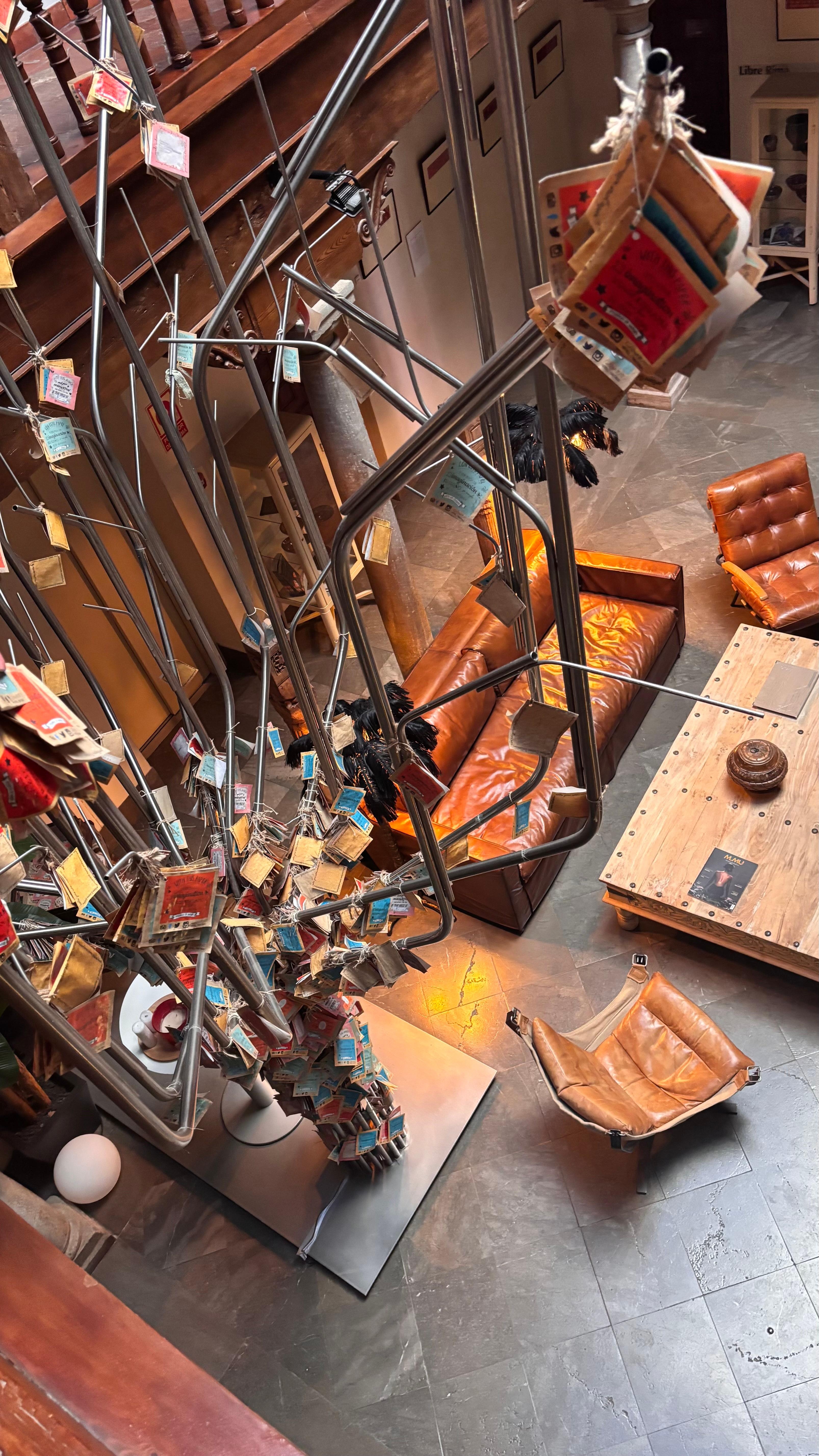 Lobby looking down from 2nd floor 