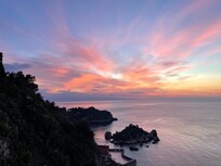 Sunrise from balcony