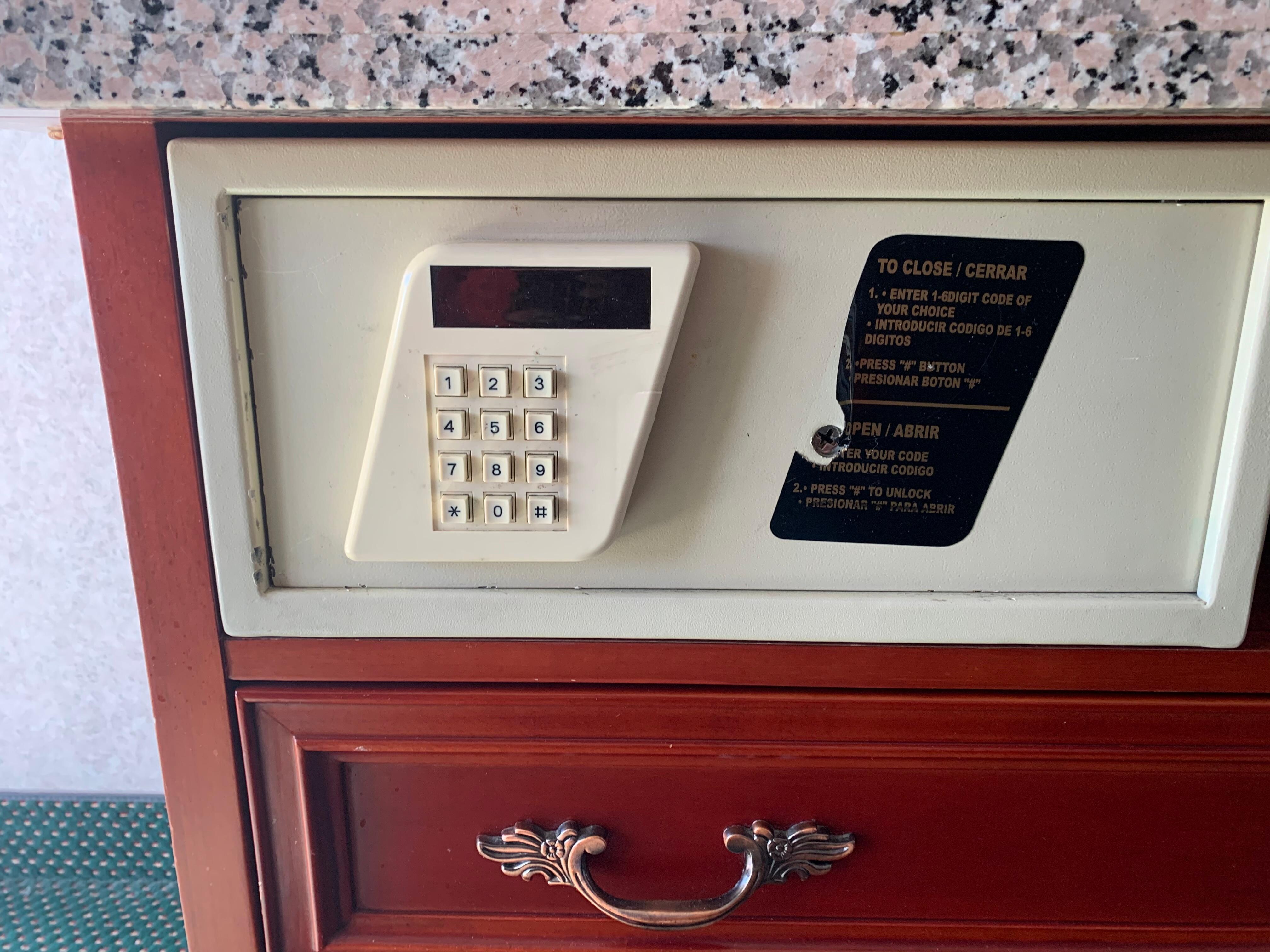 Safety box didn't work