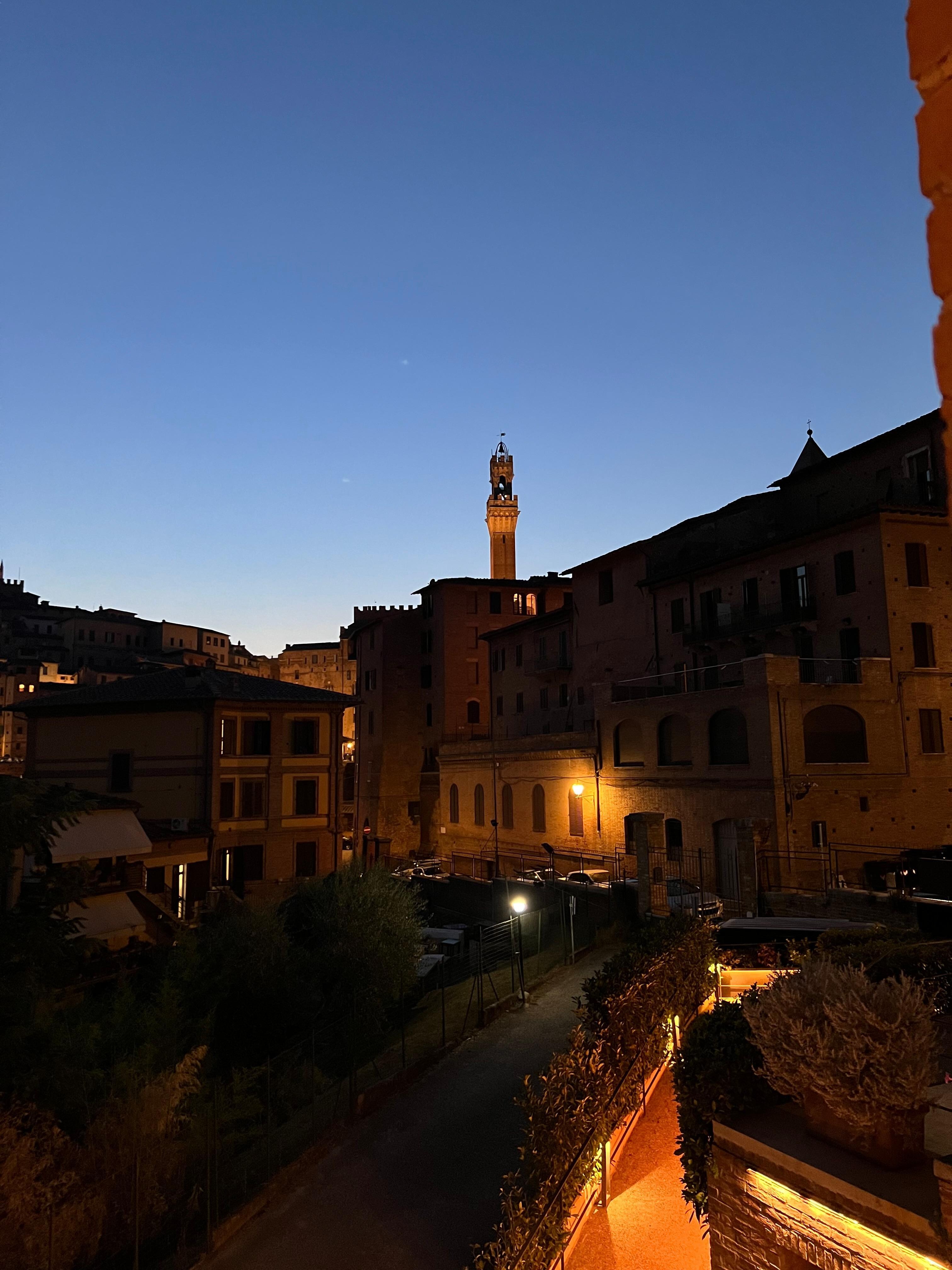 Siena by night