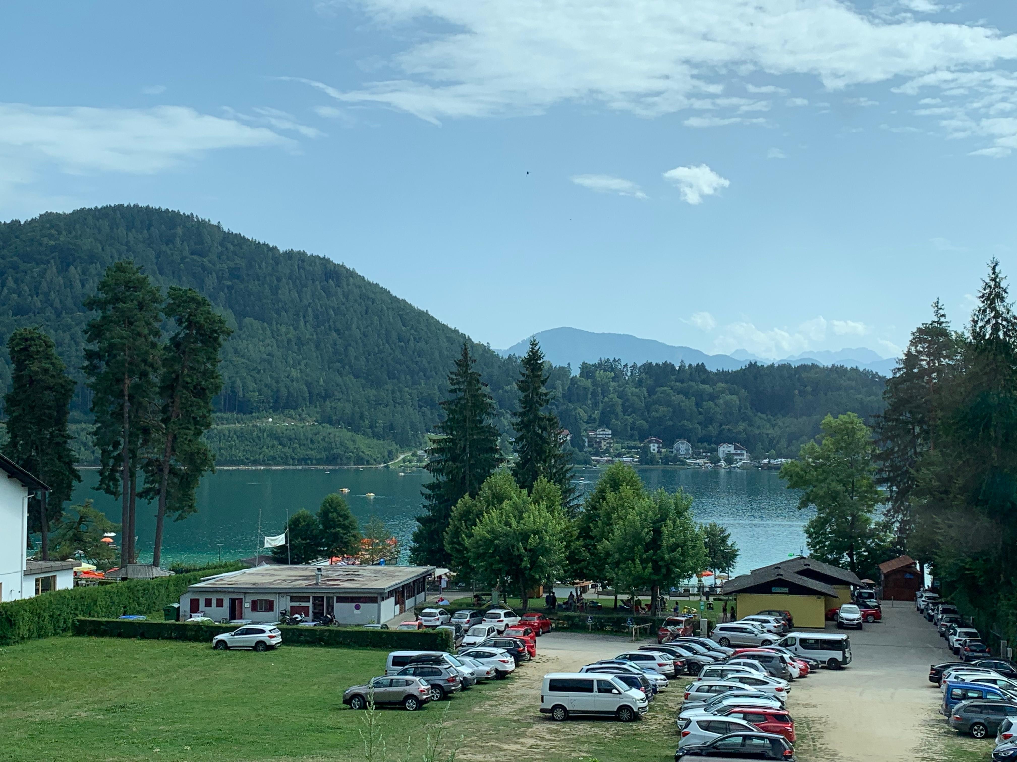 Amazing lake Klopeiner, 5 min walk away