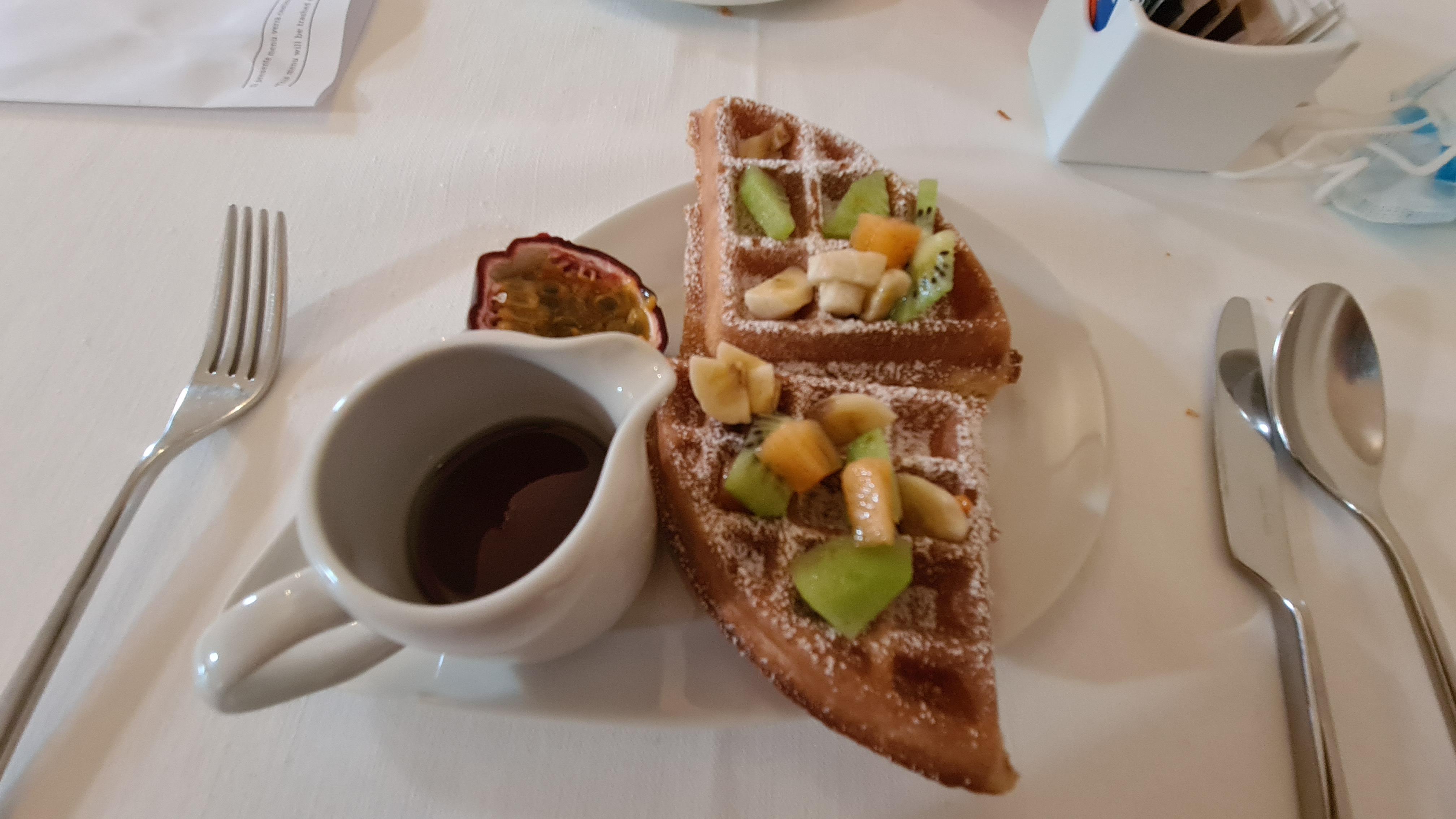 Waffle per colazione