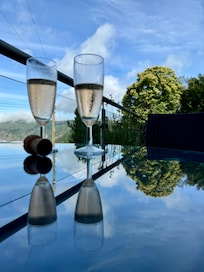 Drinks on the terrace