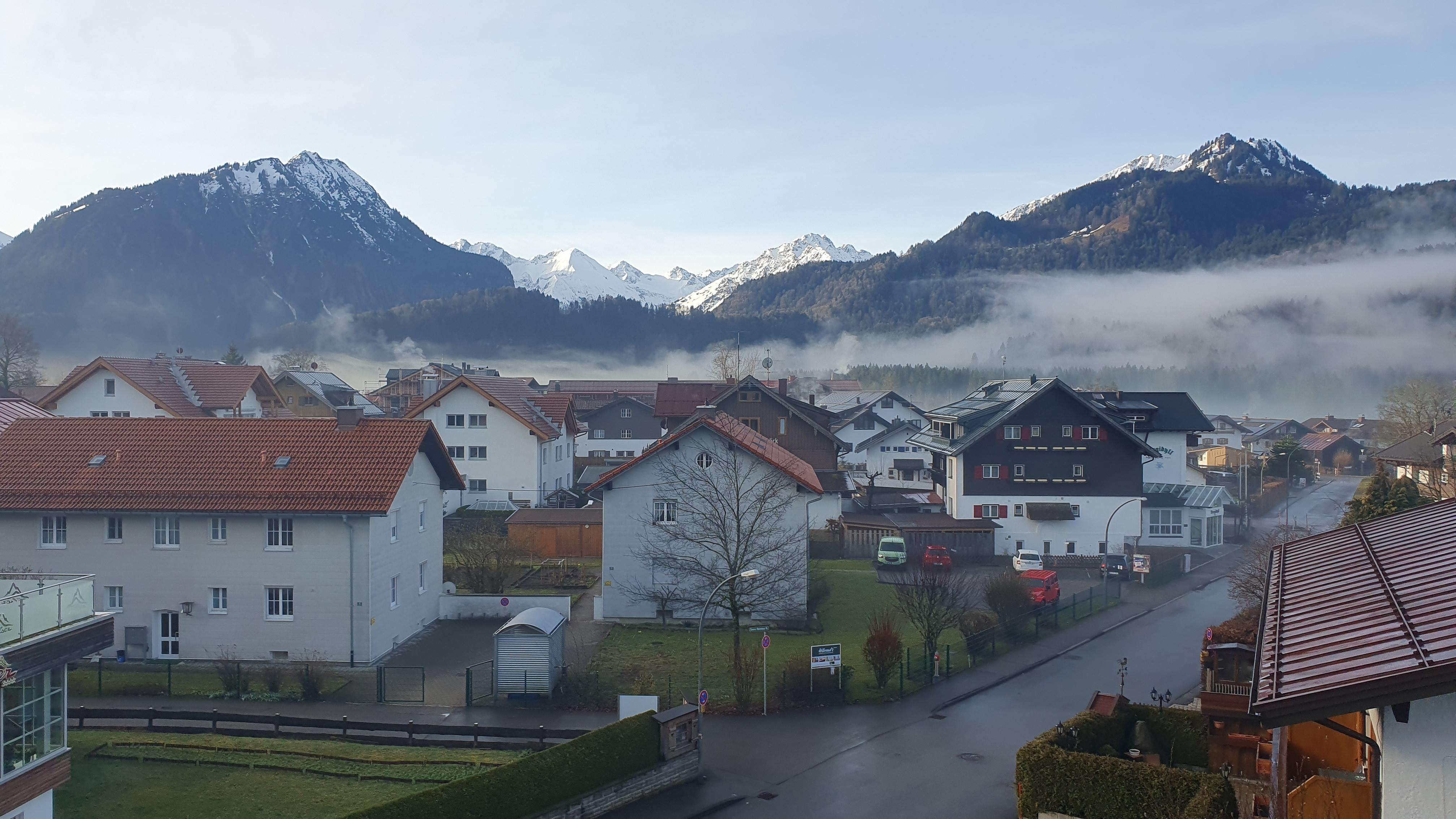 View from the balcony