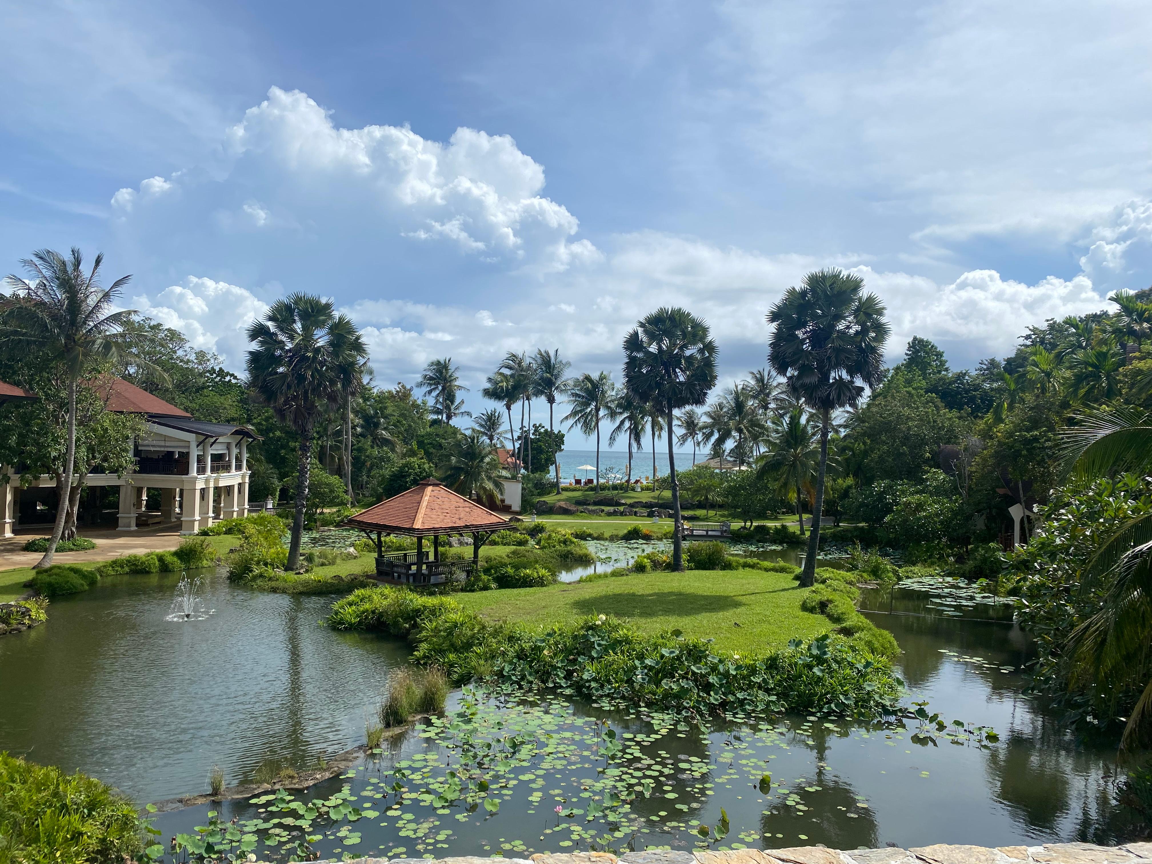 Hotel grounds 