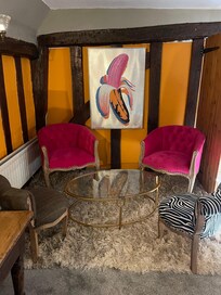 Lovely eclectic room
