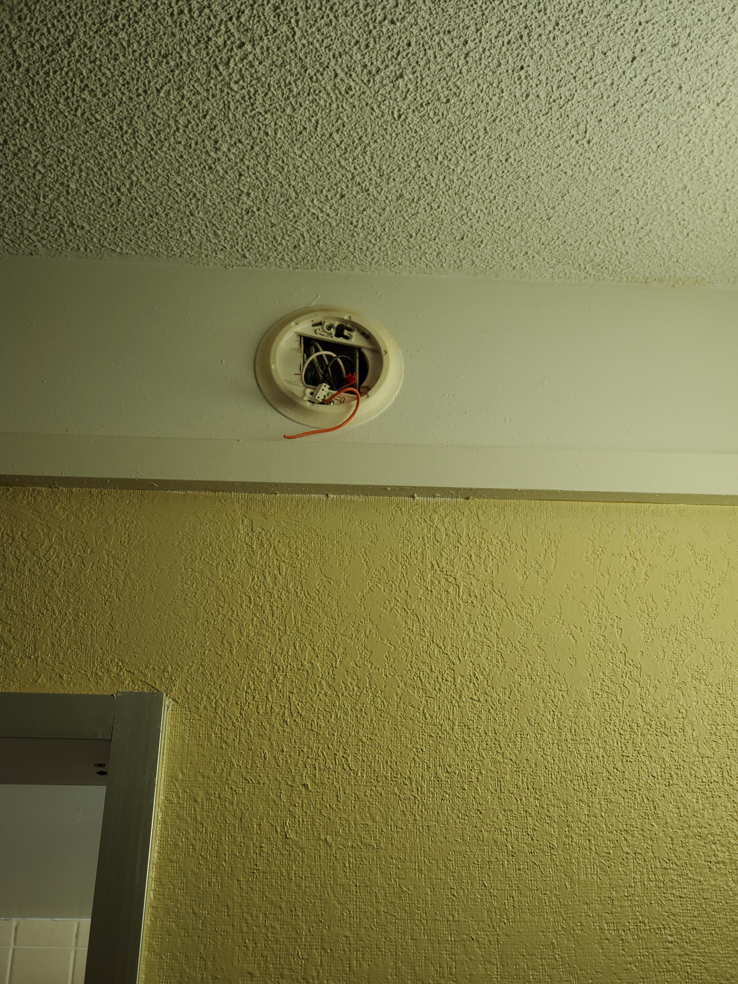 No smoke detector