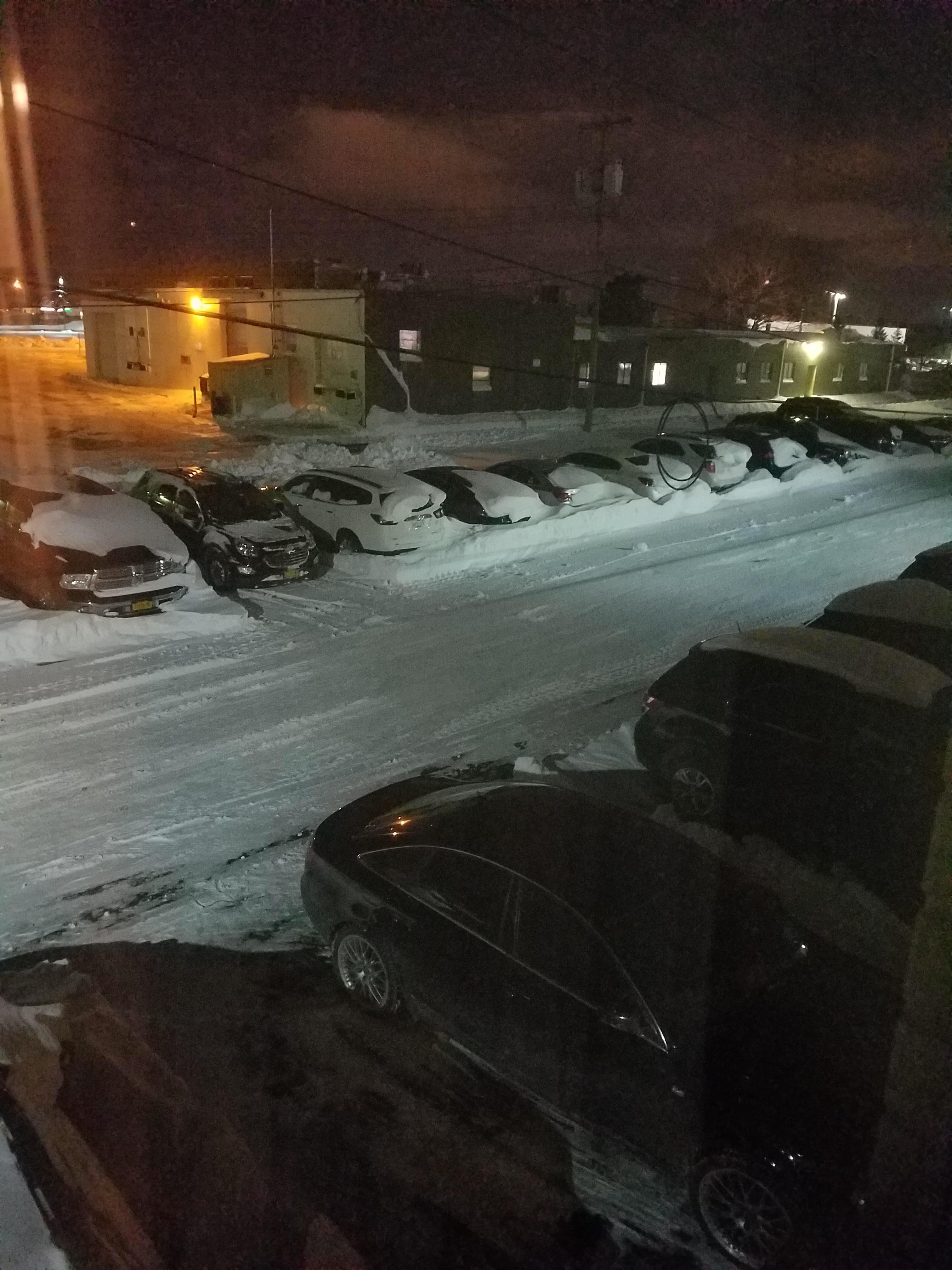 Parking lot view