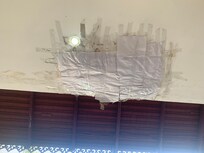 Porch ceiling