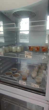 Des produits frais et maison - une petite partie du petit déjeuner proposé.