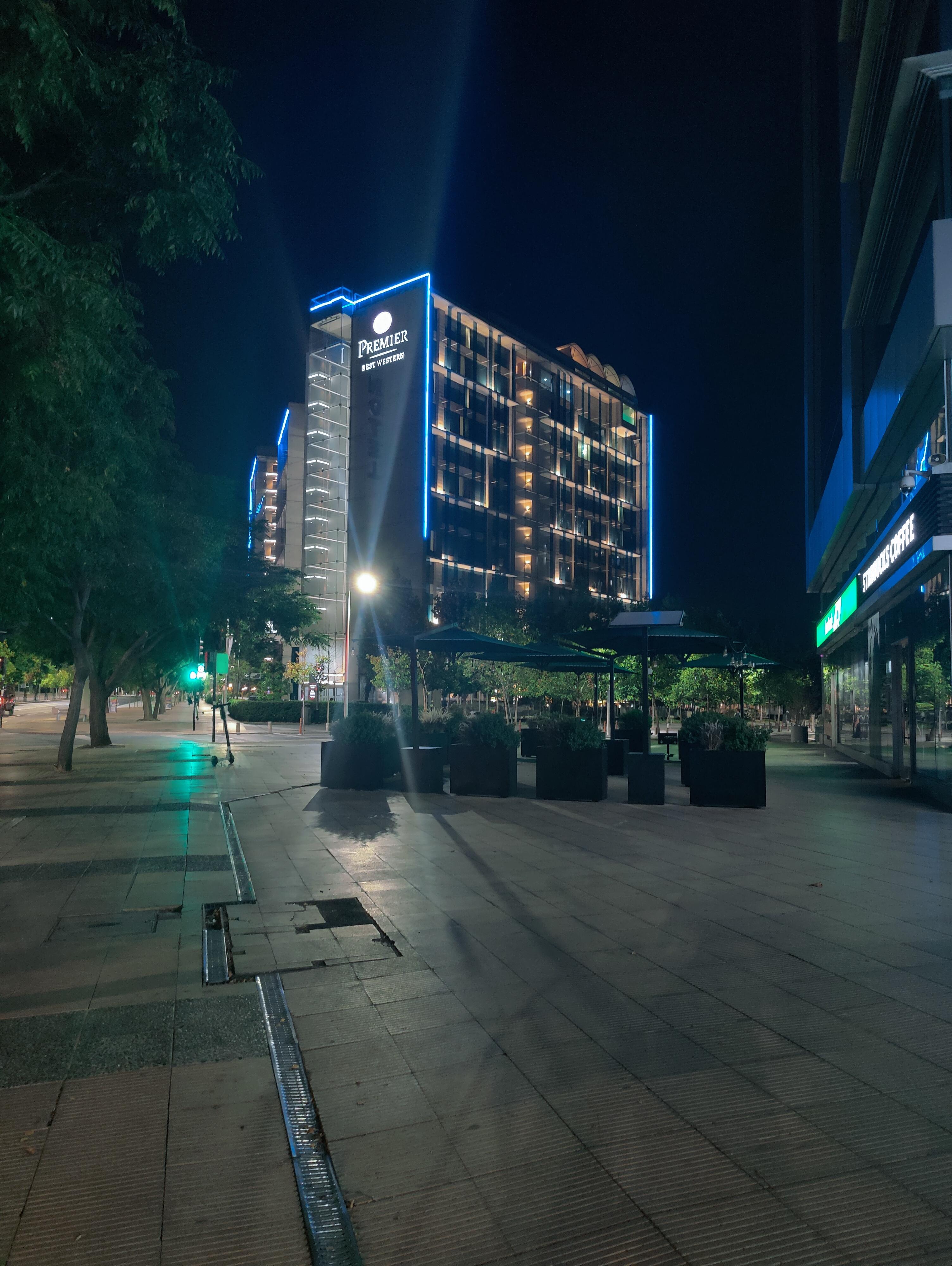 Hotel at Night