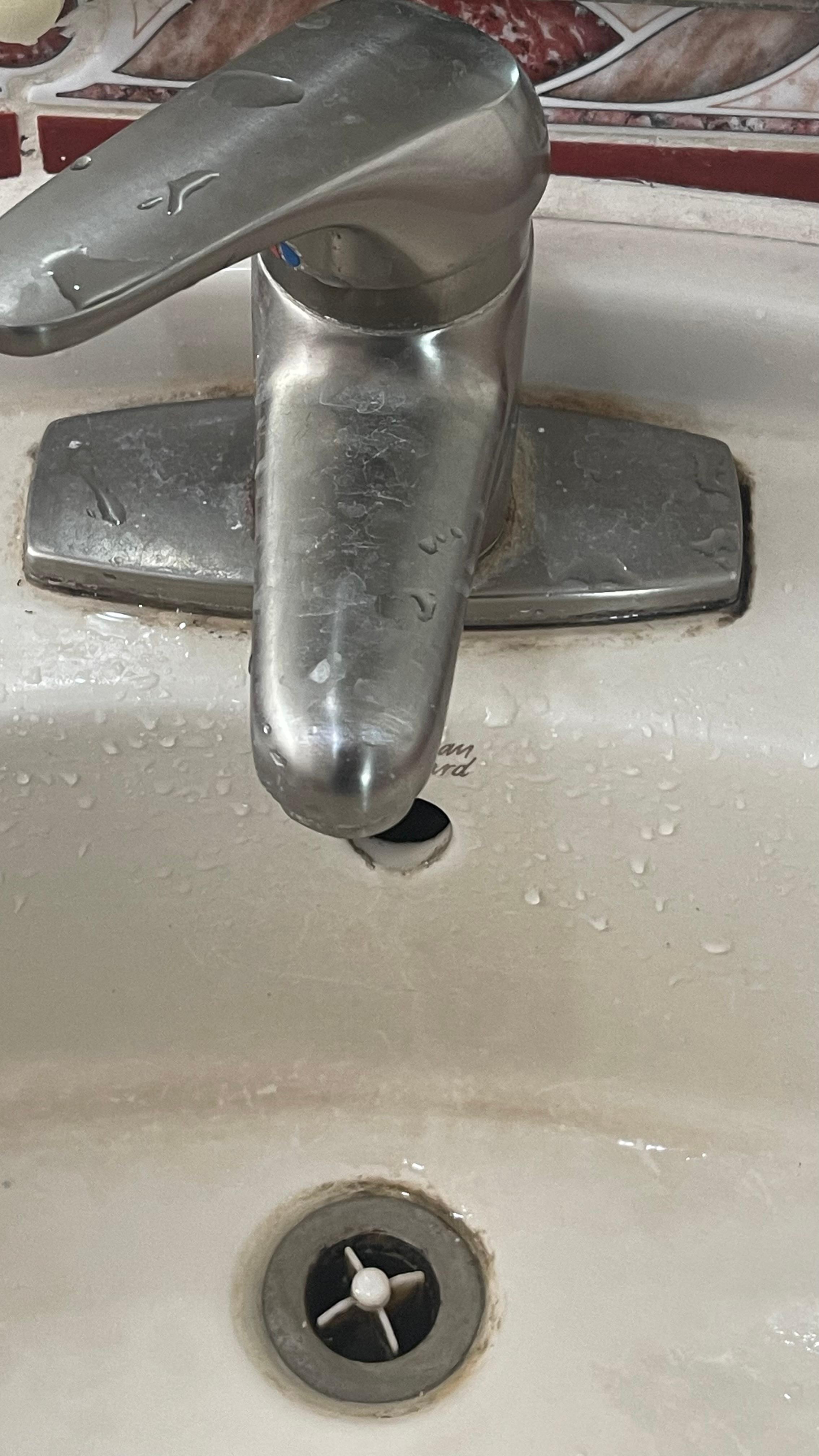 Dripping and dirty sink