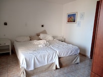 The main room, spacious with comfortable beds