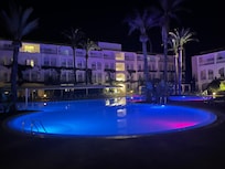 One of the pools