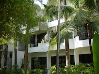 My room was on the second floor, far left of the picture.