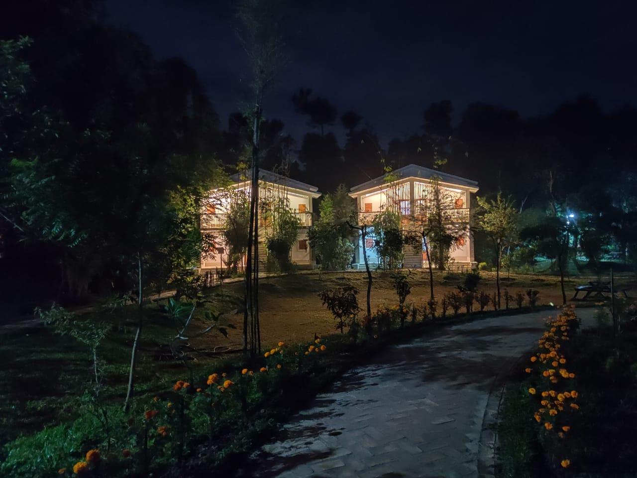 Family Villa view with Nightscape