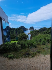 西棟の部屋からの景色