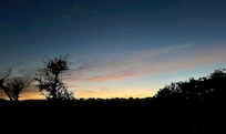 Kurz vor dem Sonnenaufgang