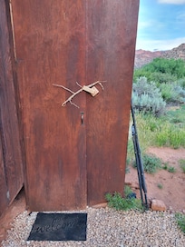 Outdoor shower