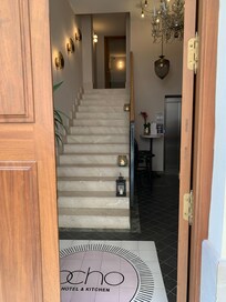 Entrée de l'hôtel