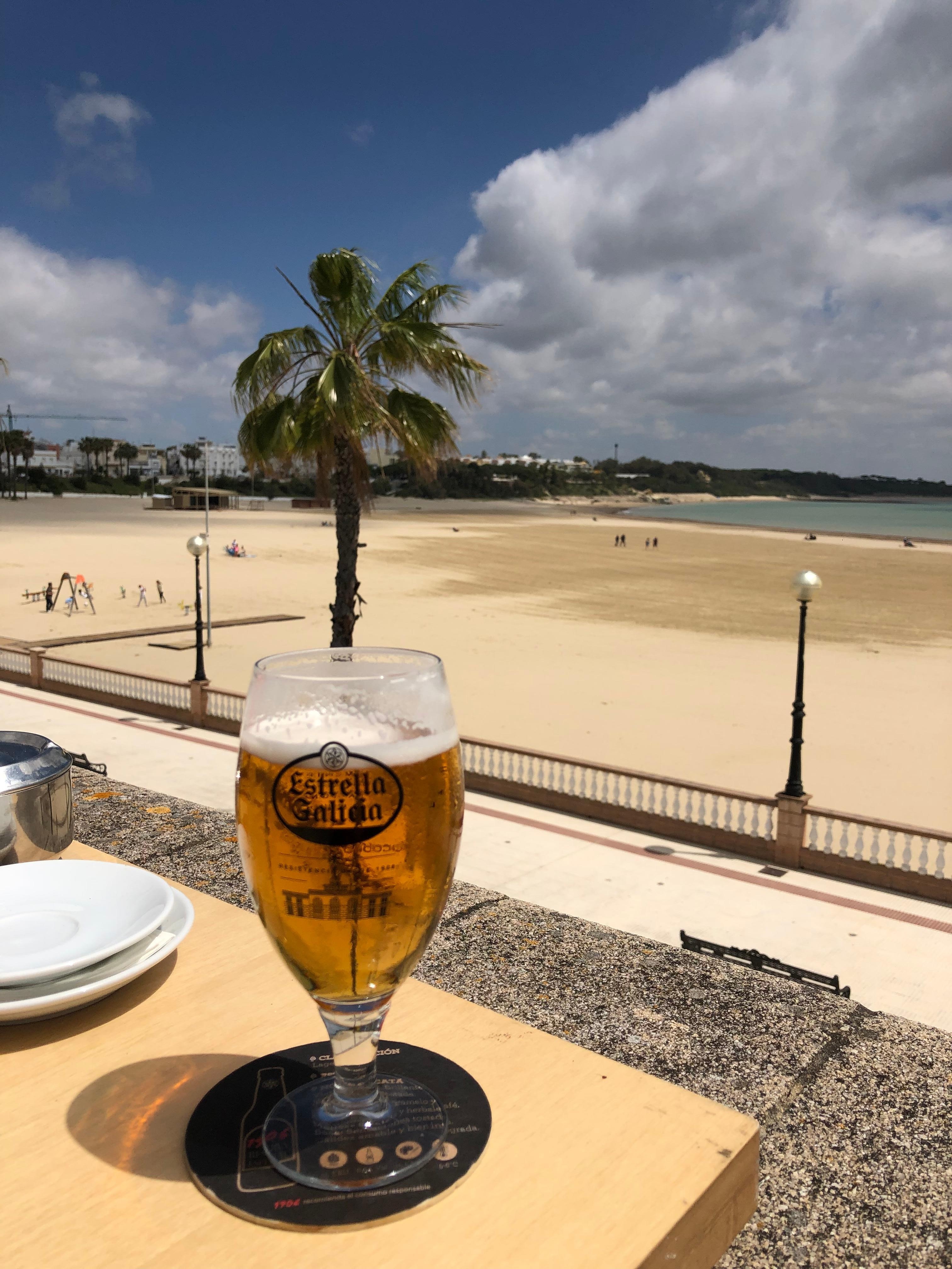 Beautiful beach bar