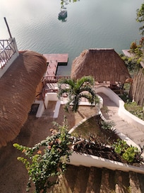Vista desde una de las terrazas del hotel