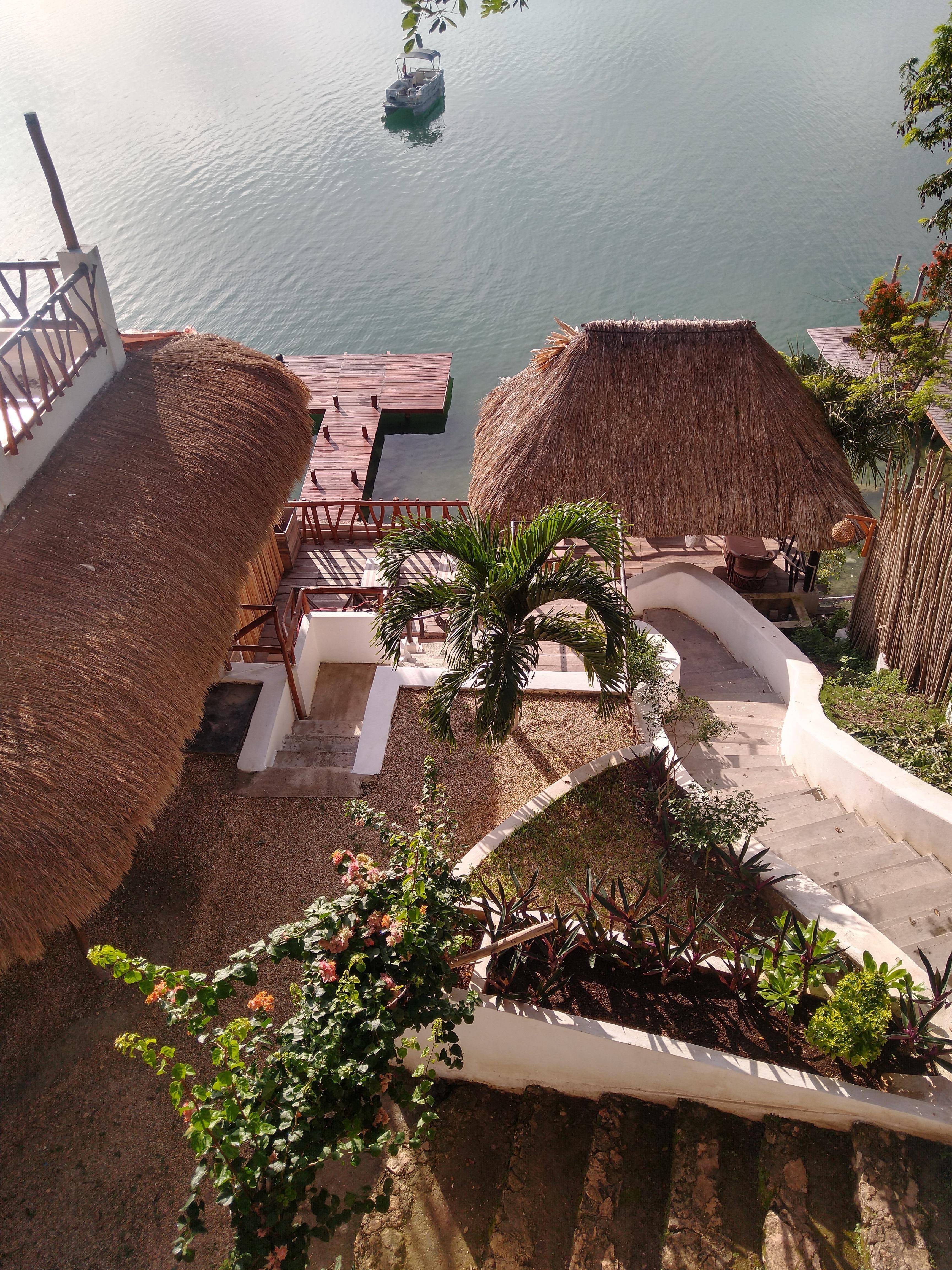 Vista desde una de las terrazas del hotel