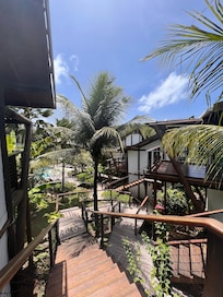 Caminho até o nosso quarto