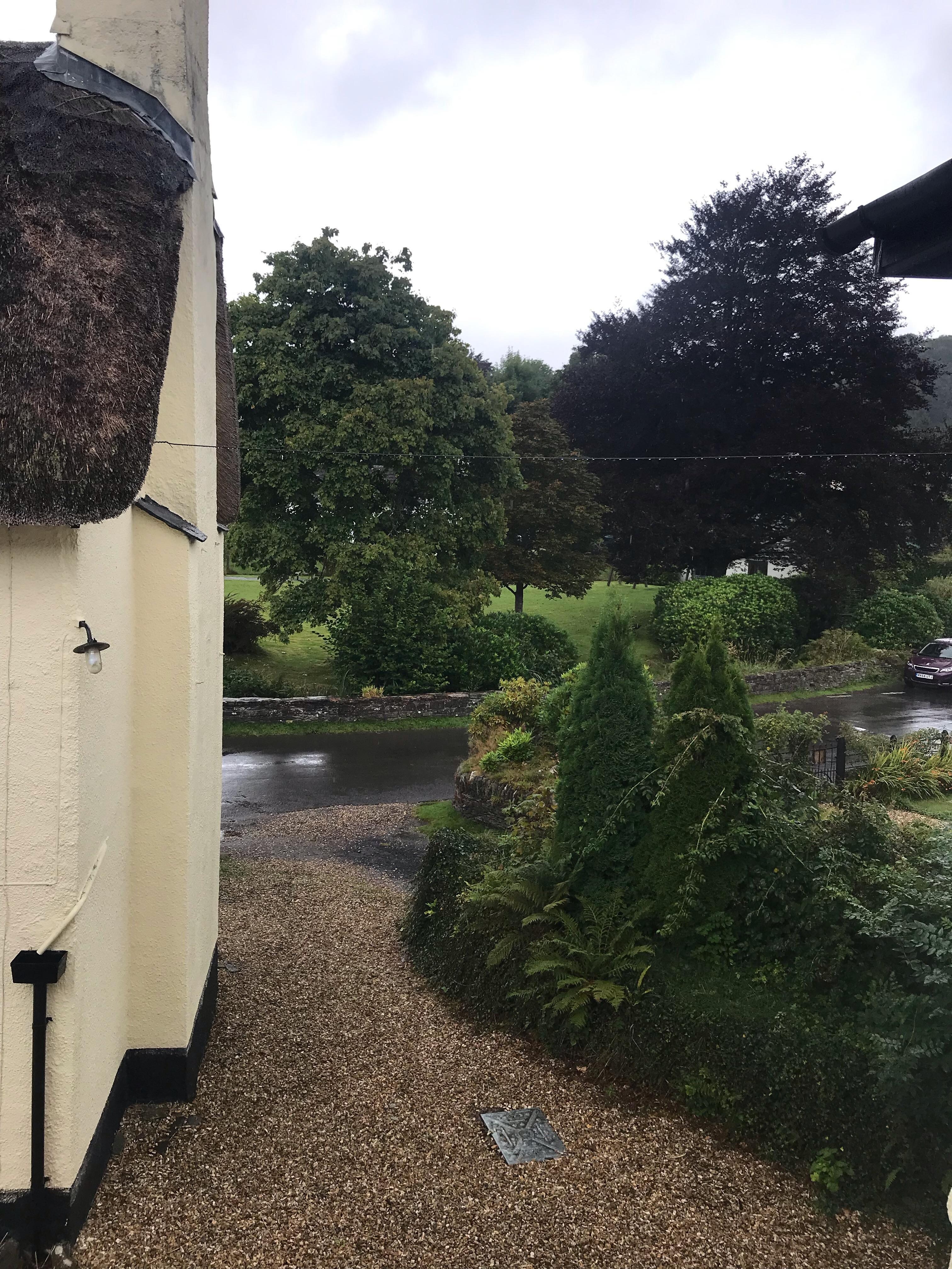 View from Room 6 (twin room)