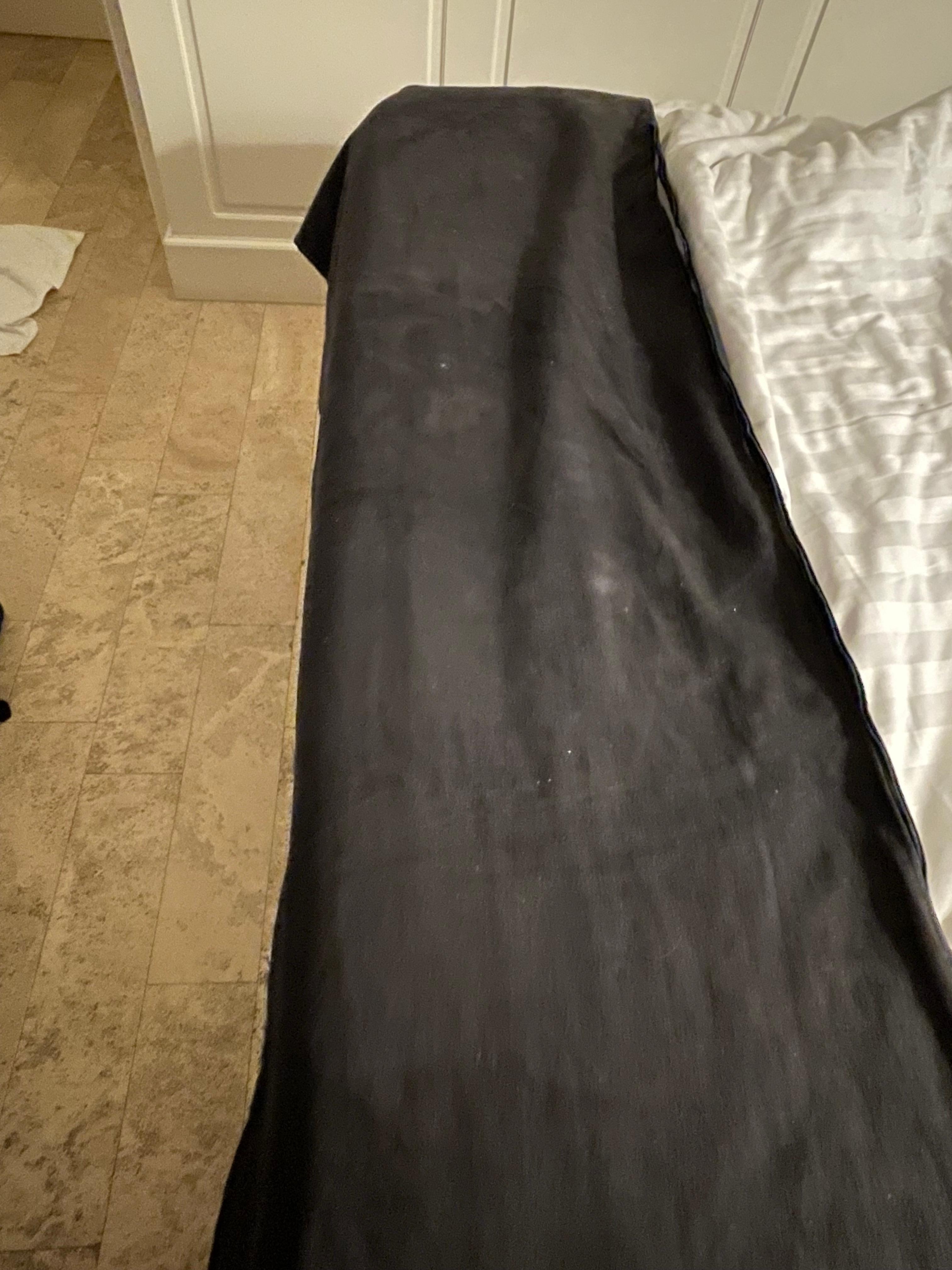Roupa de cama, suja