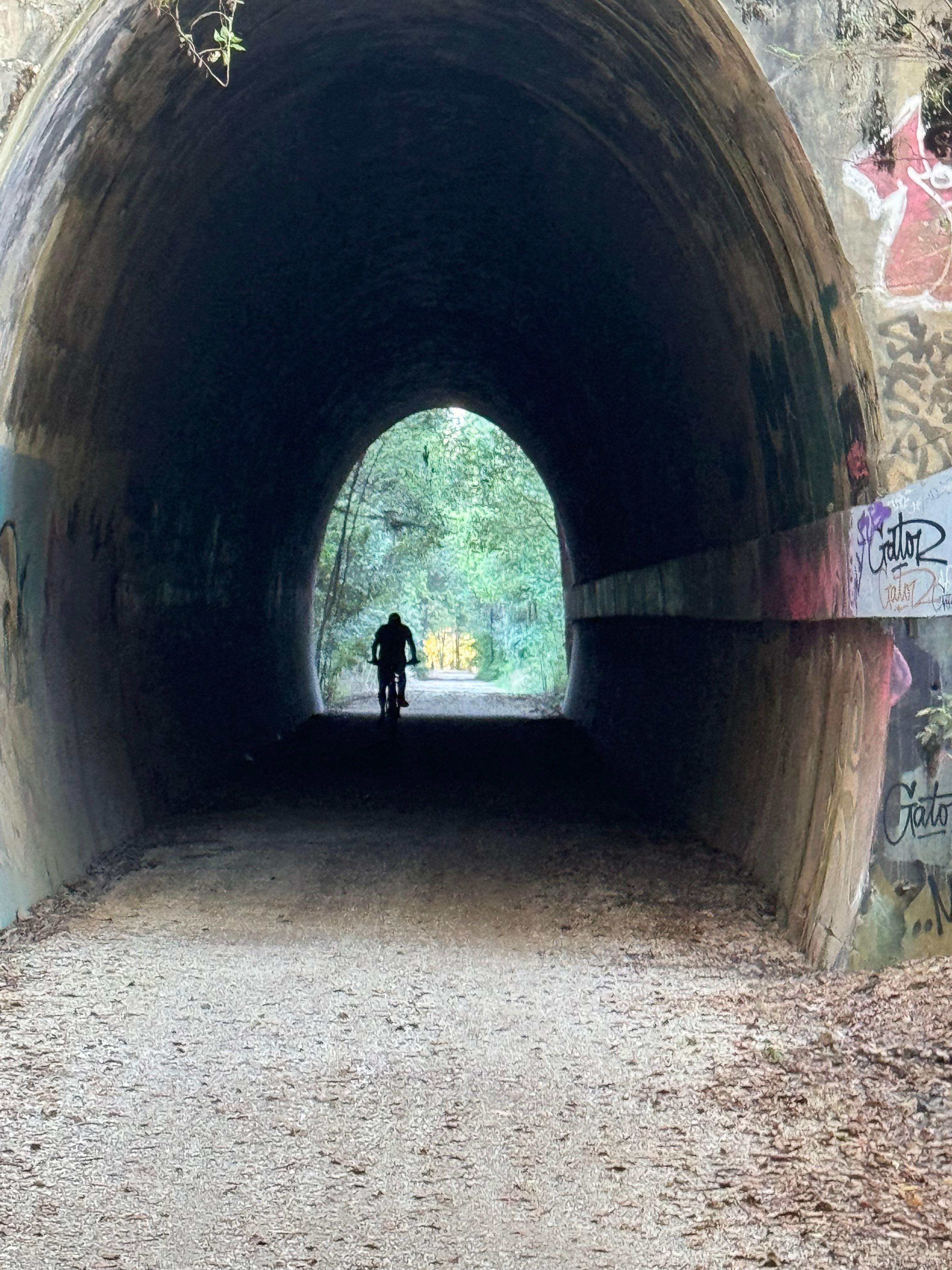 Rail Trail tunnel