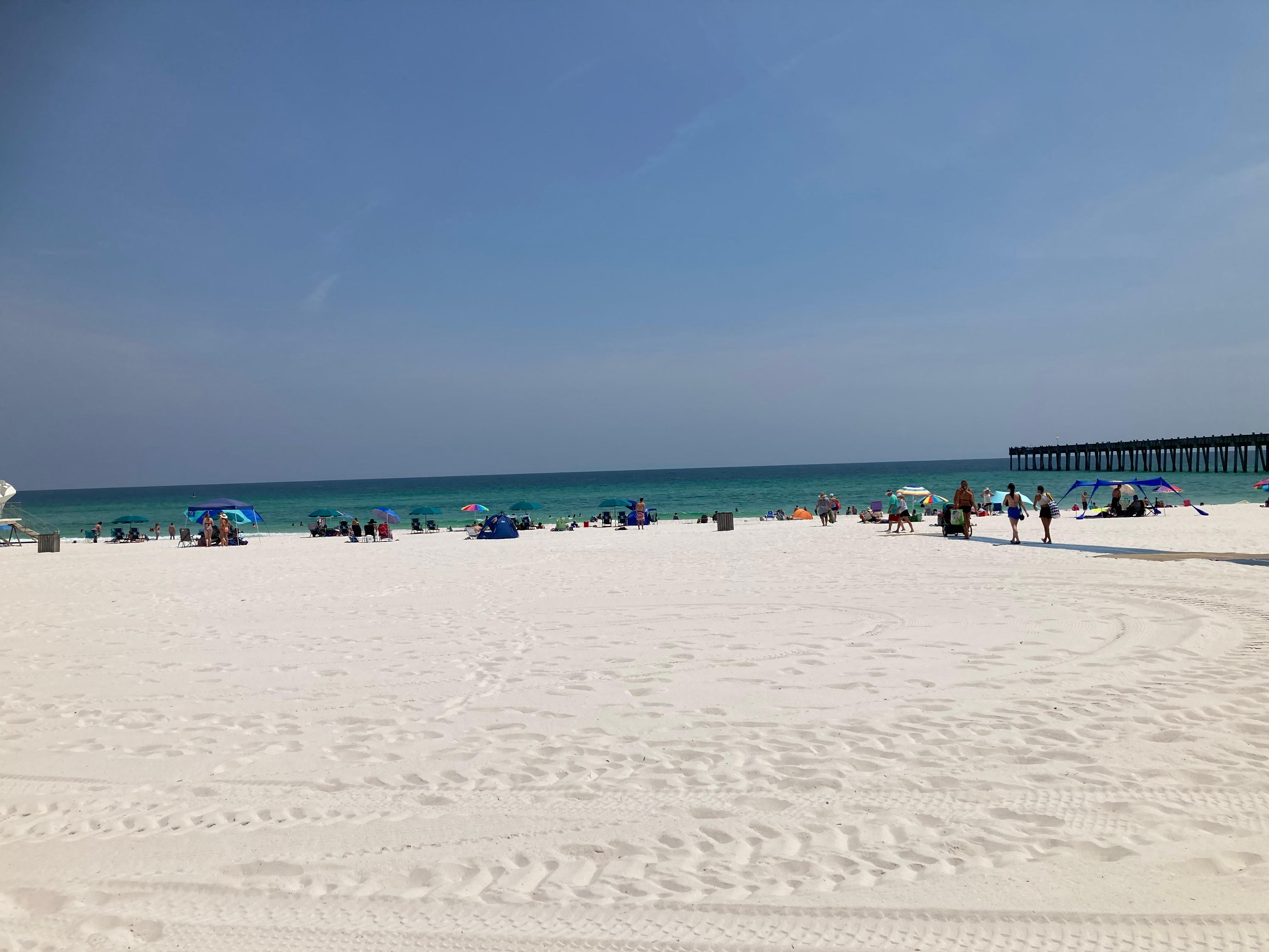 Eindrücklicher Beach von Pensacola Beach