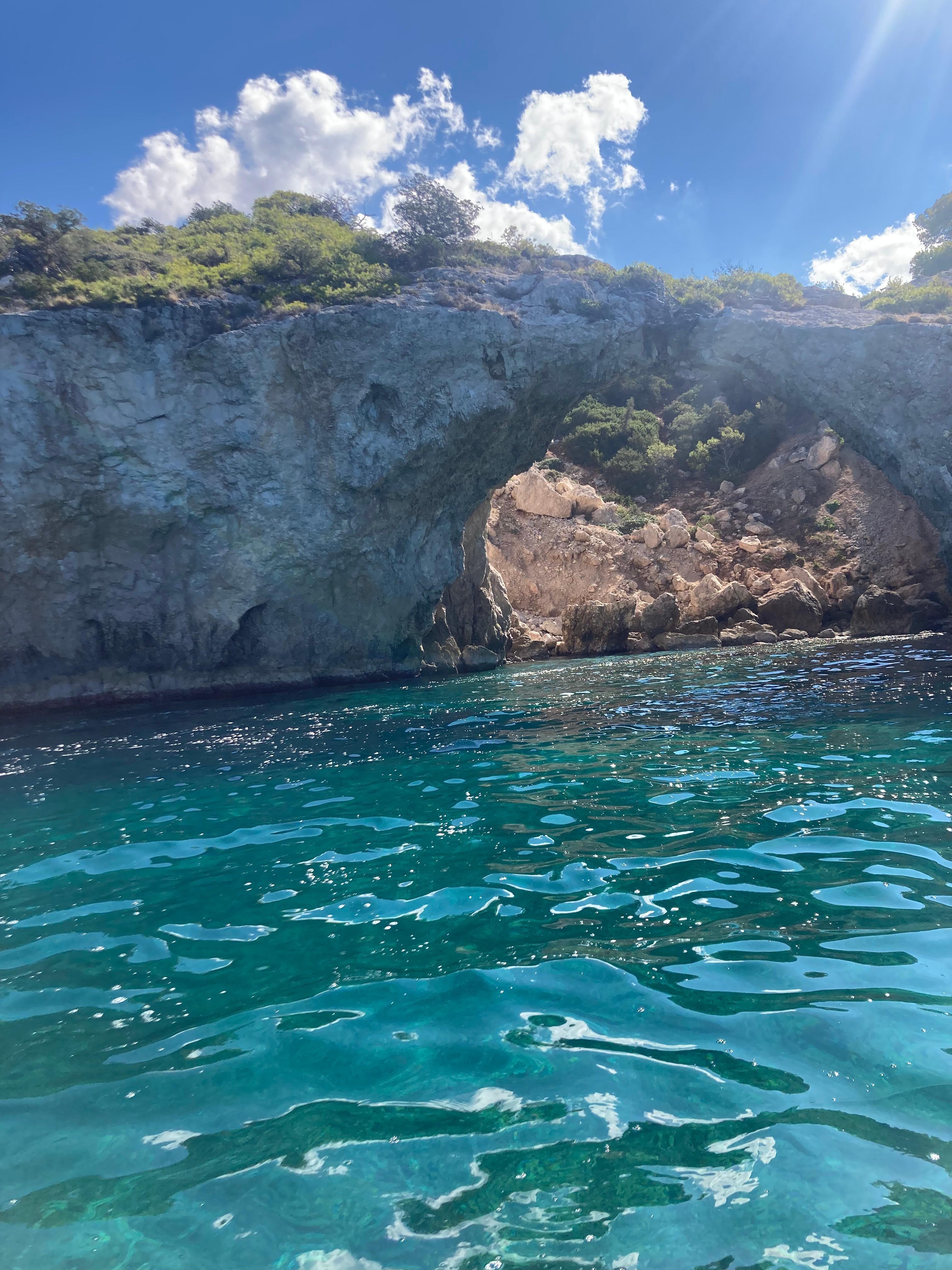 Cliff jumping