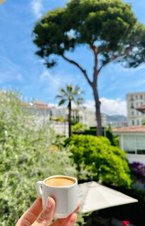 Garden view ( Sea panorama on the other side)