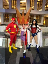 Great day at Warner Bros World.