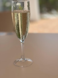 Champagne de bienvenida