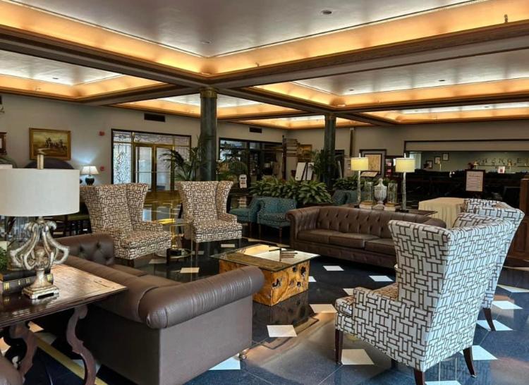 Lobby view.