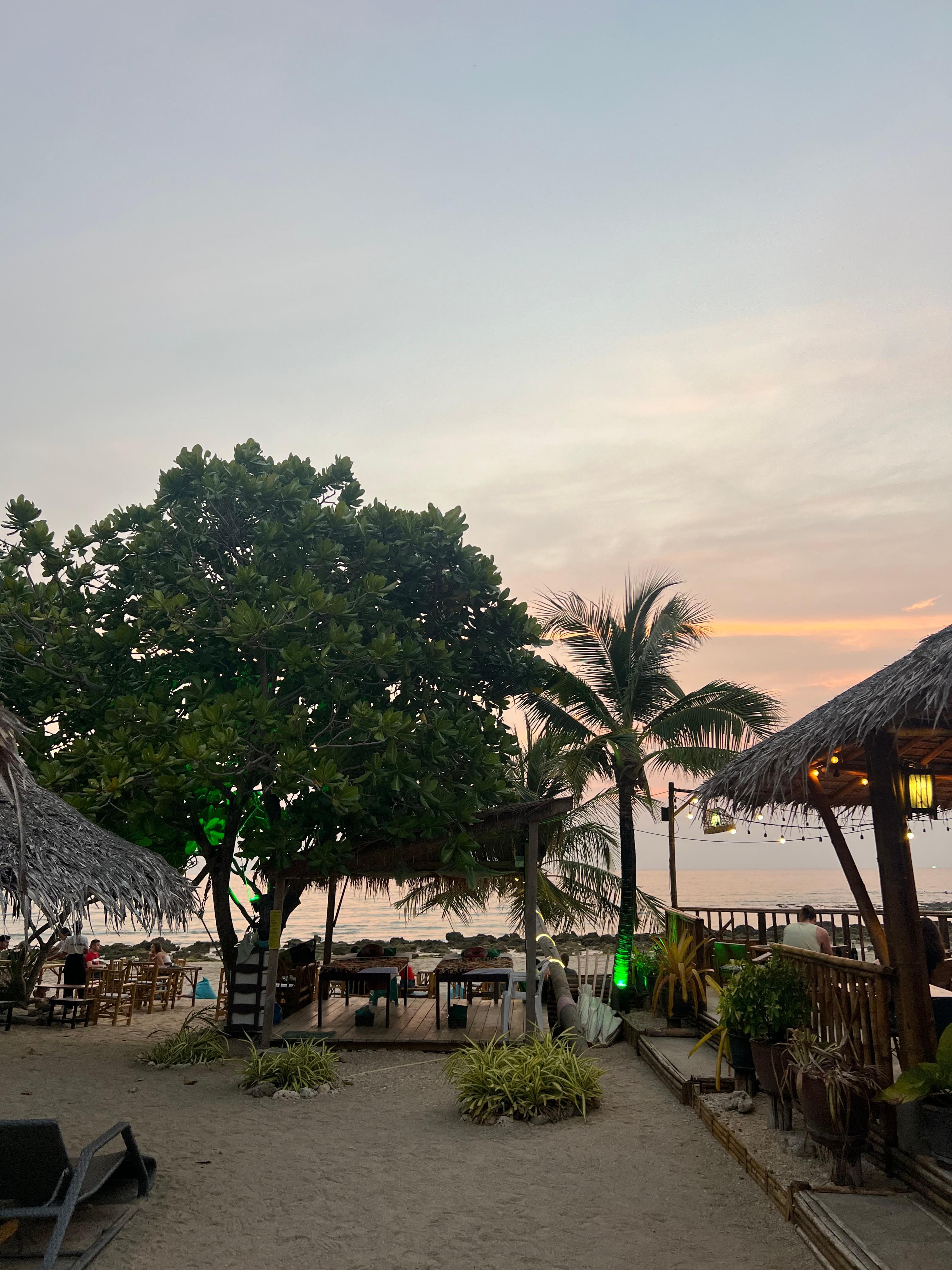 View from Beach front Villa