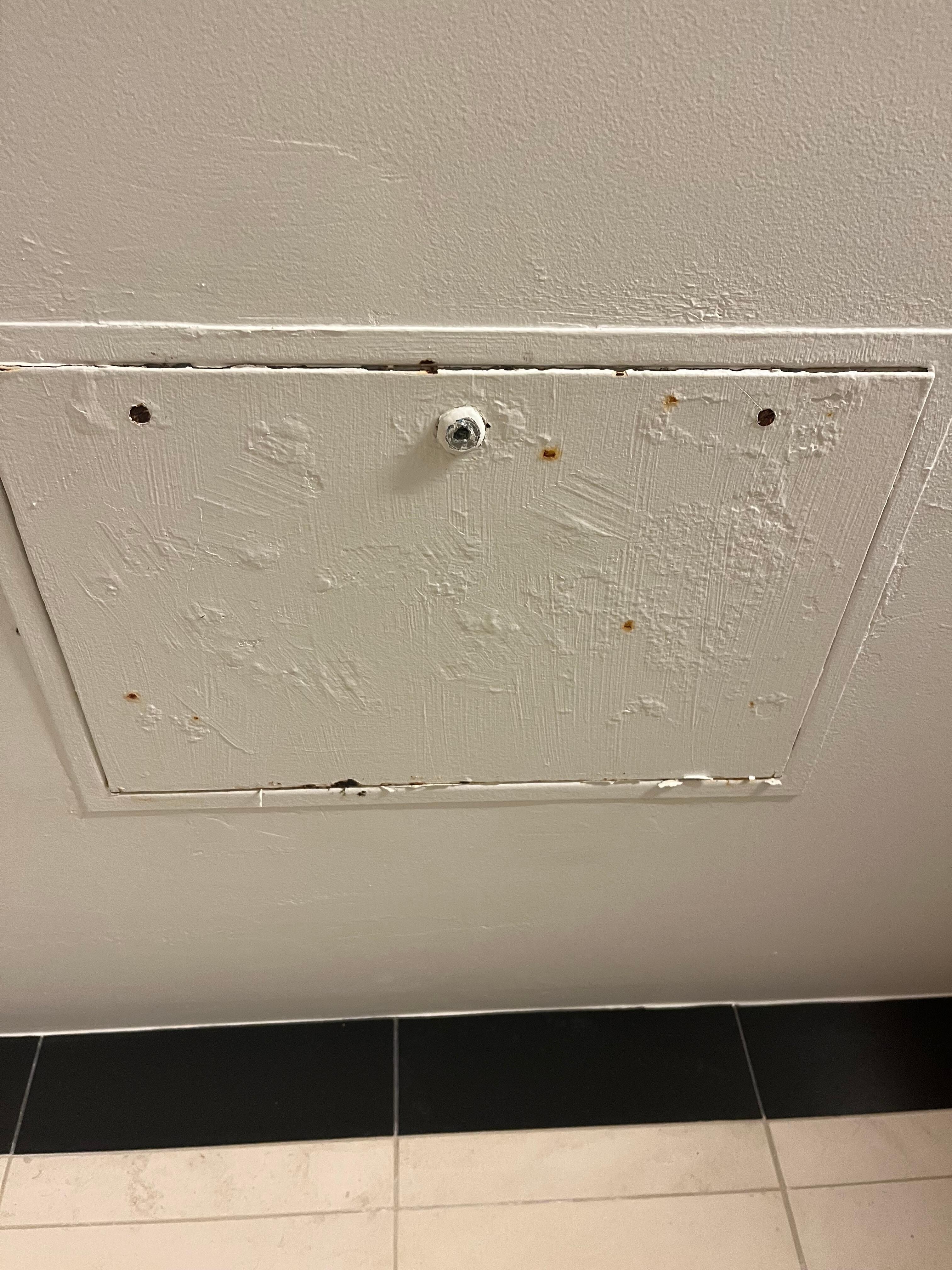 Rusted ceiling
