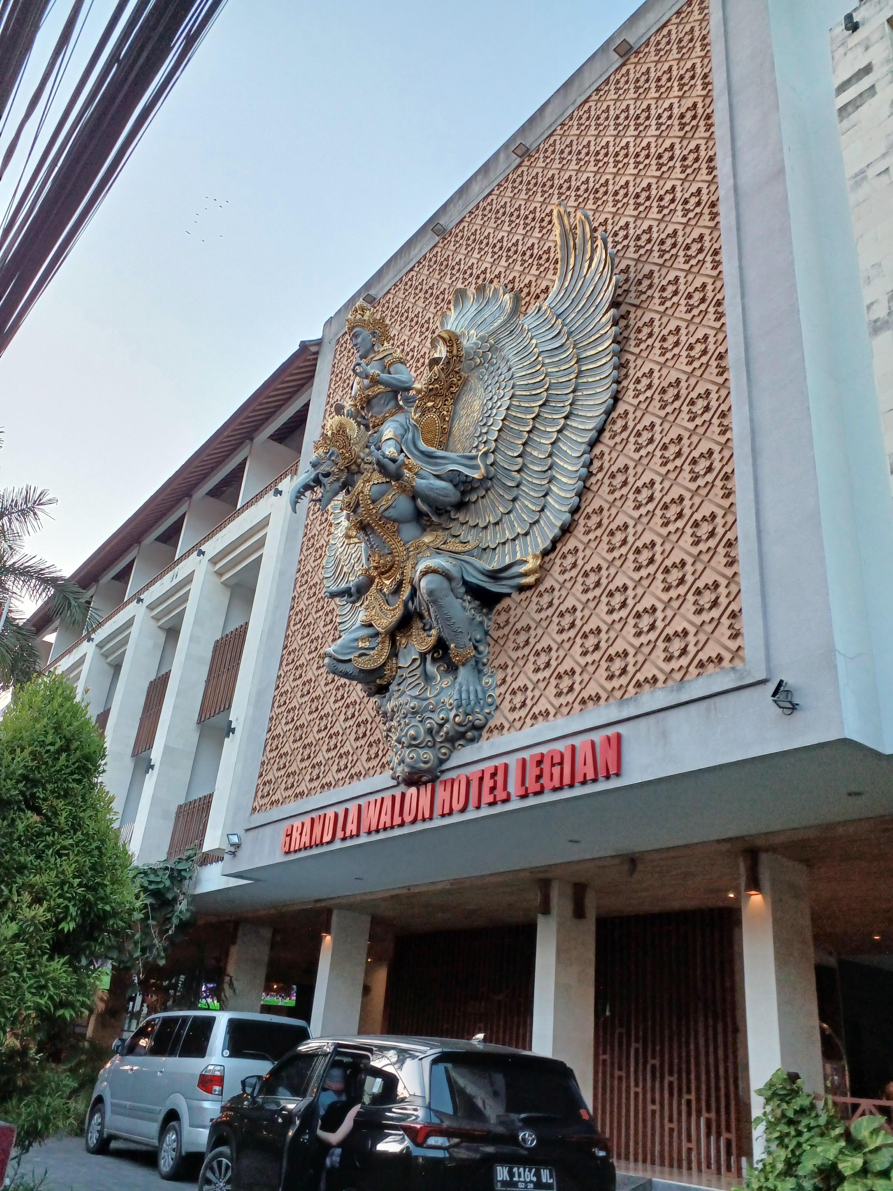 グランド　ラ　ワロン　ホテルの象徴のワロン