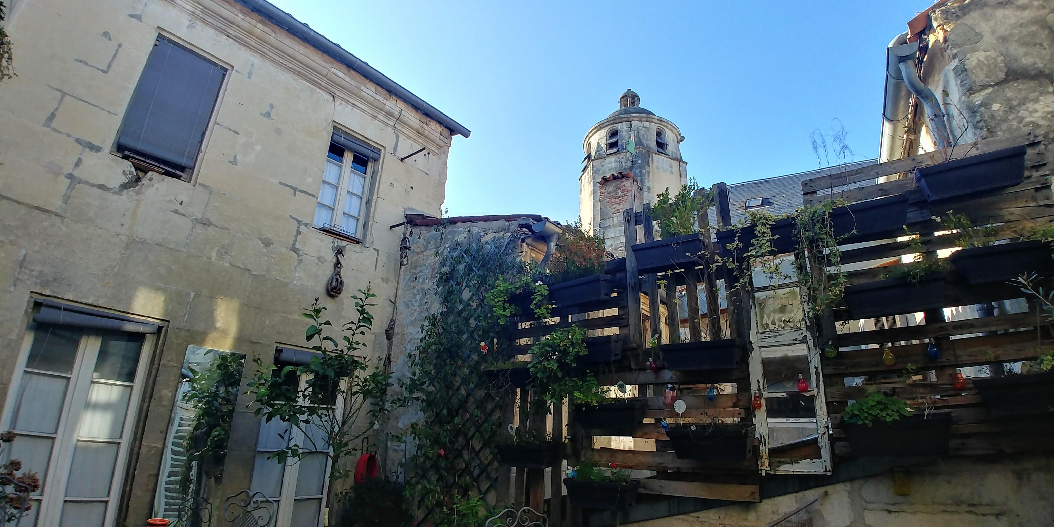 La vue depuis la terrasse