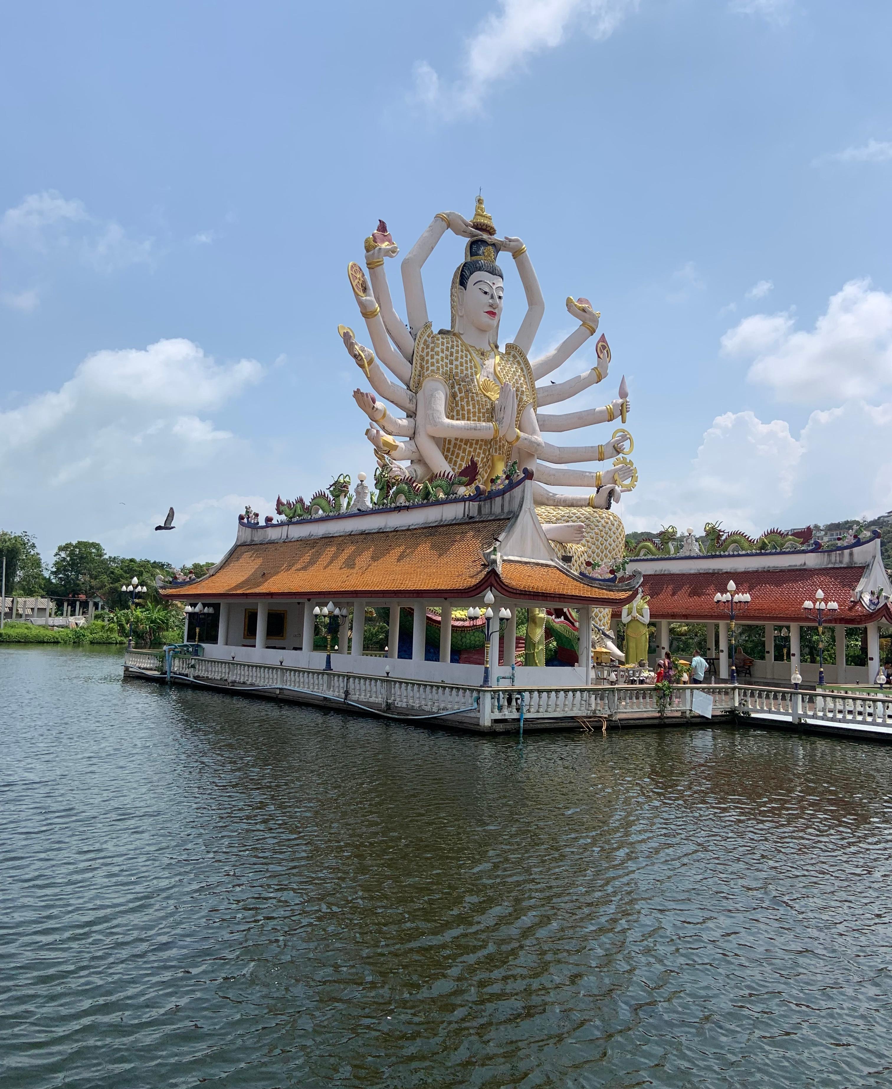 Nearby temple