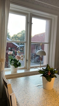 Bilde fra felles kjøkken.