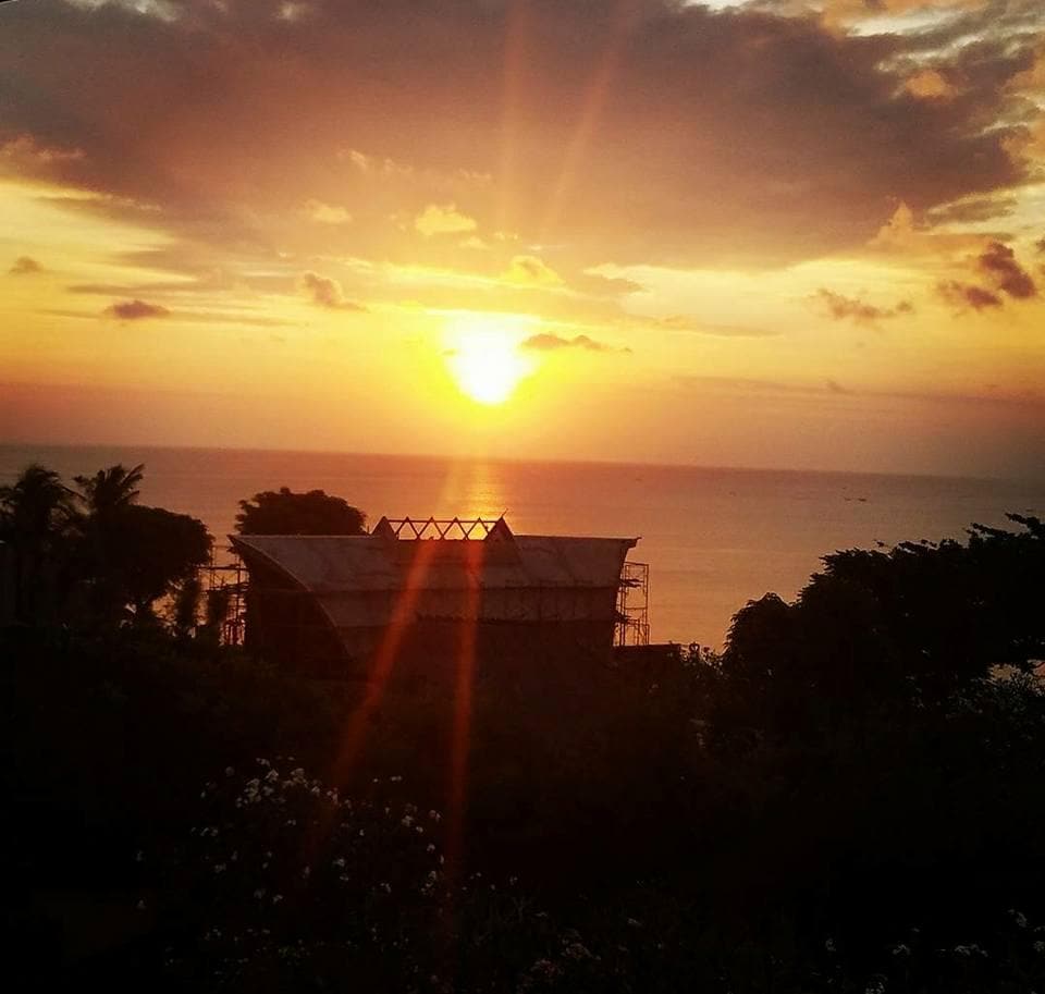 New Wedding Chapel & Sunset