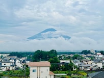 Mt Fuji view from living room (same view from bedroom)