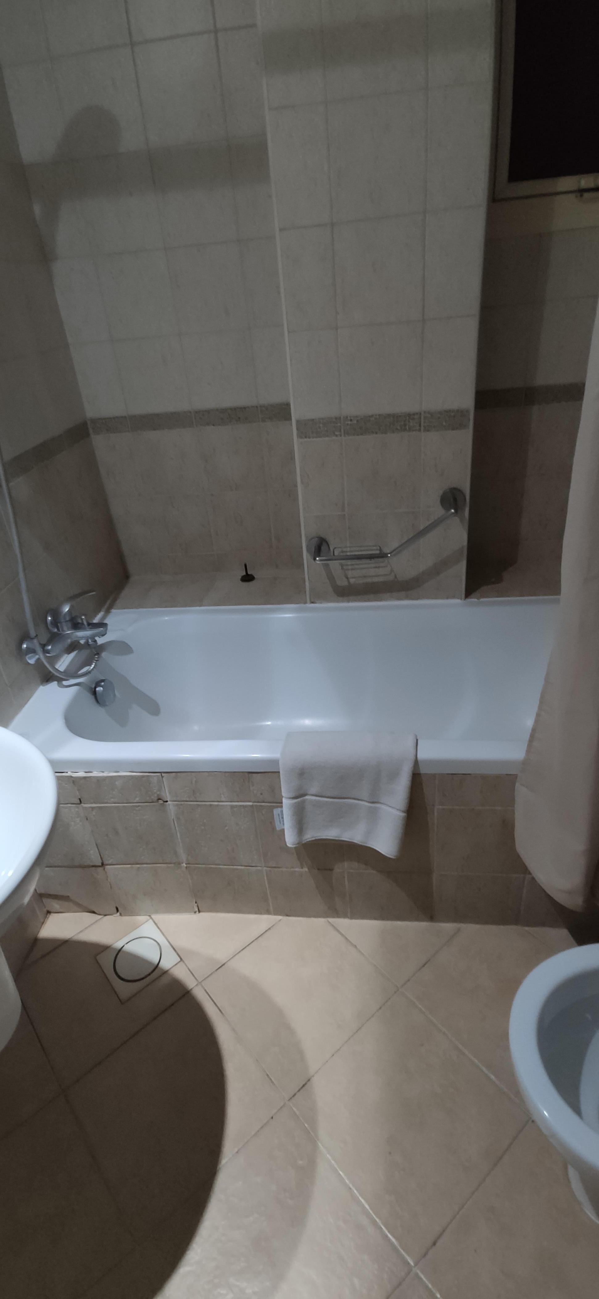 Bathroom, Nice deep tub/shower combo, nice size sink, toliet & separate bidet.