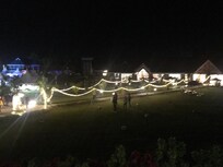 Festive season all set up.
New year eve and fireworks quite spectacular