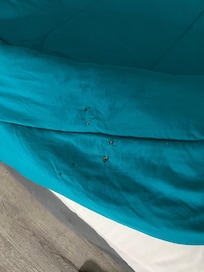 Burns on the comforters
