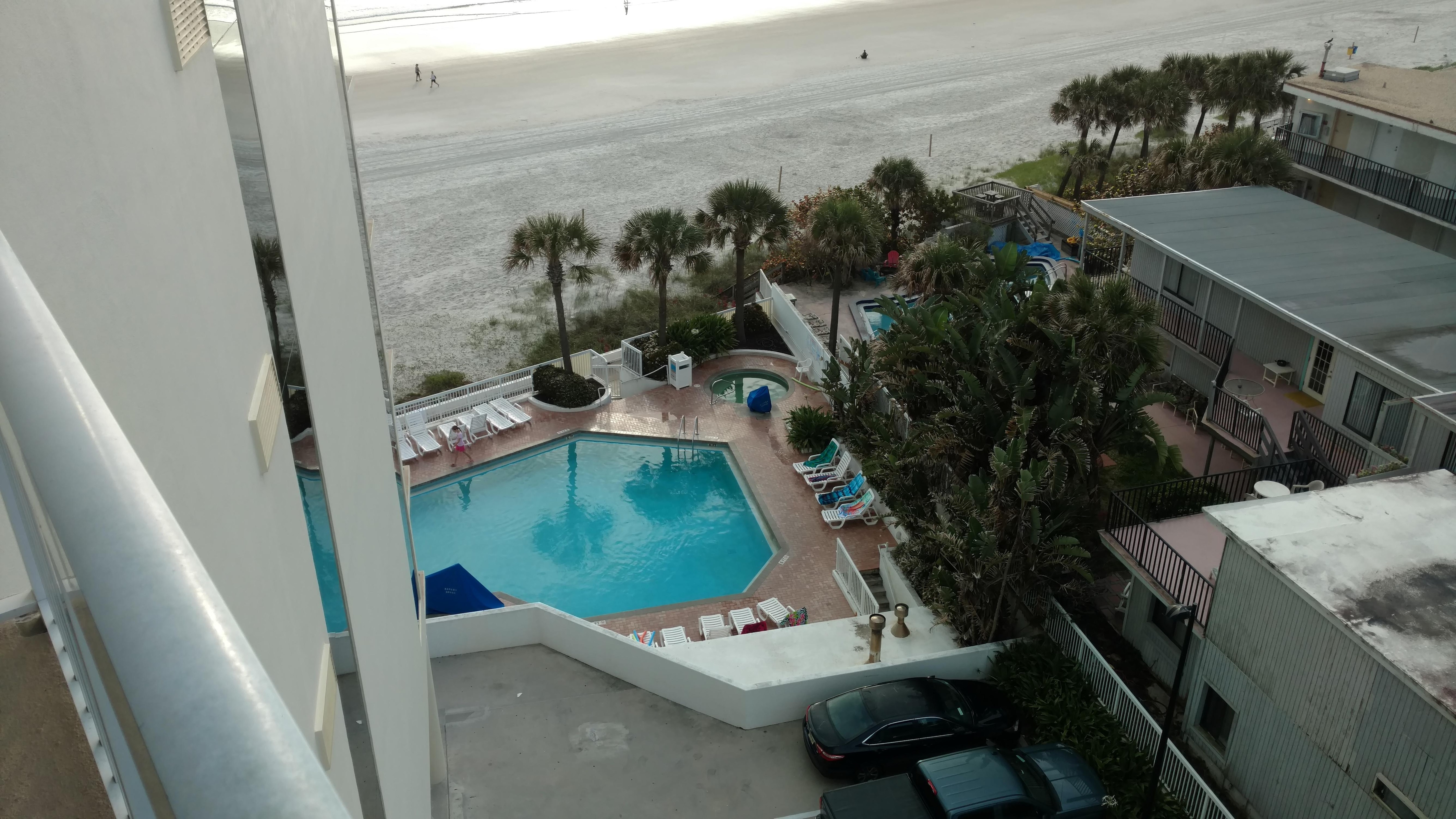 7th floor balcony view Nice